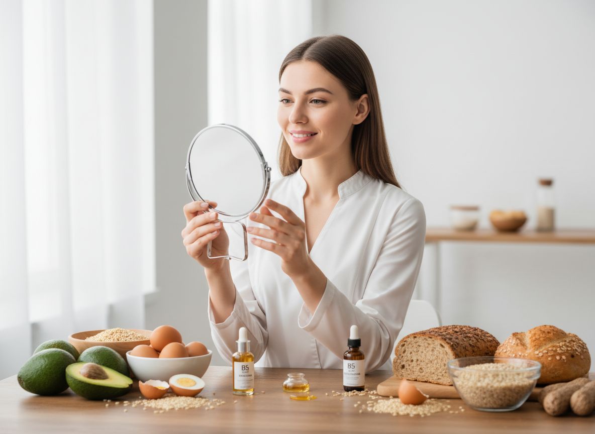 A B5-vitamin segíti a bőr hidratáltságát és regenerálódását.