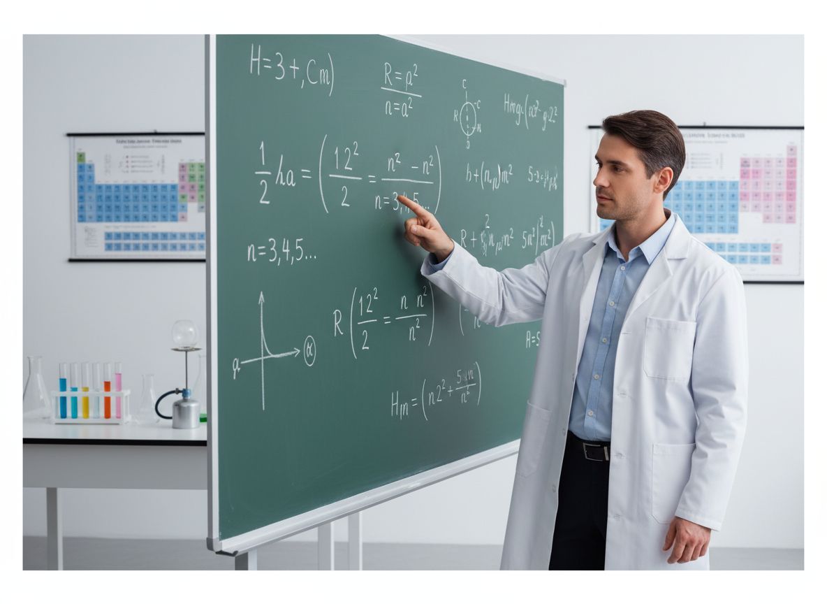 A Balmer-képlet a hidrogén atom fénykibocsátását írja le.