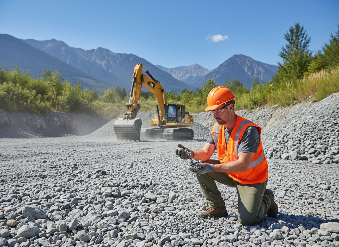 A bányakavics környezetkímélő építőanyag, sokrétű felhasználással.