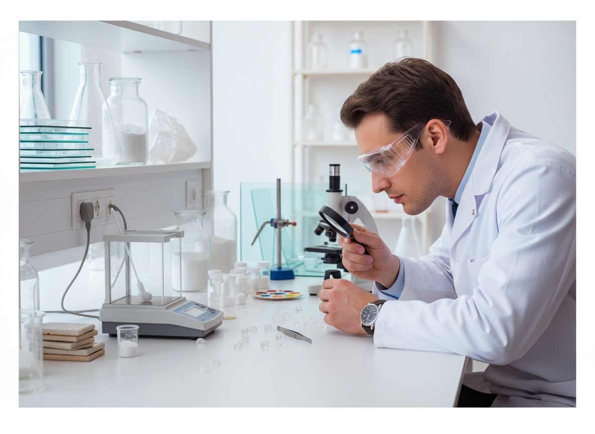 A bárium-karbonát a pigmentgyártásban és üvegiparban hasznos.