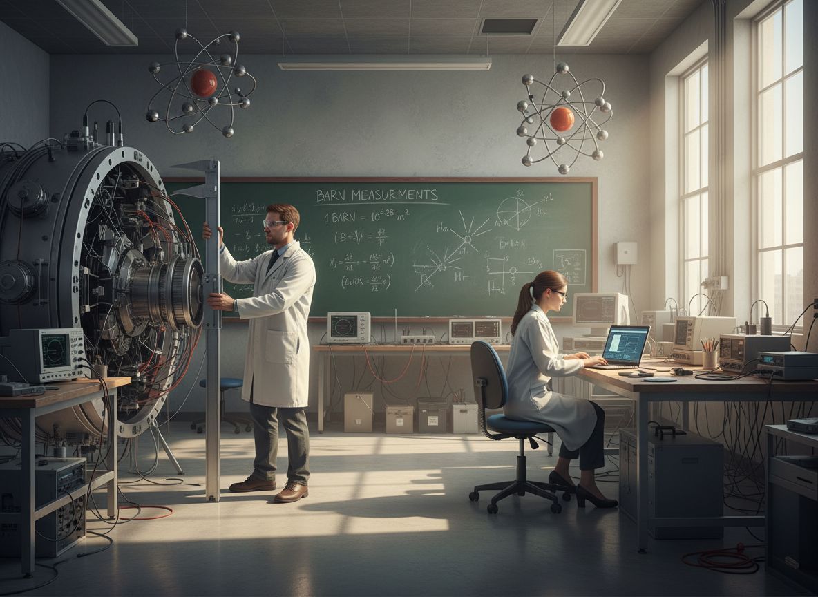 A barn a magfizikában a keresztmetszet mértékegysége.