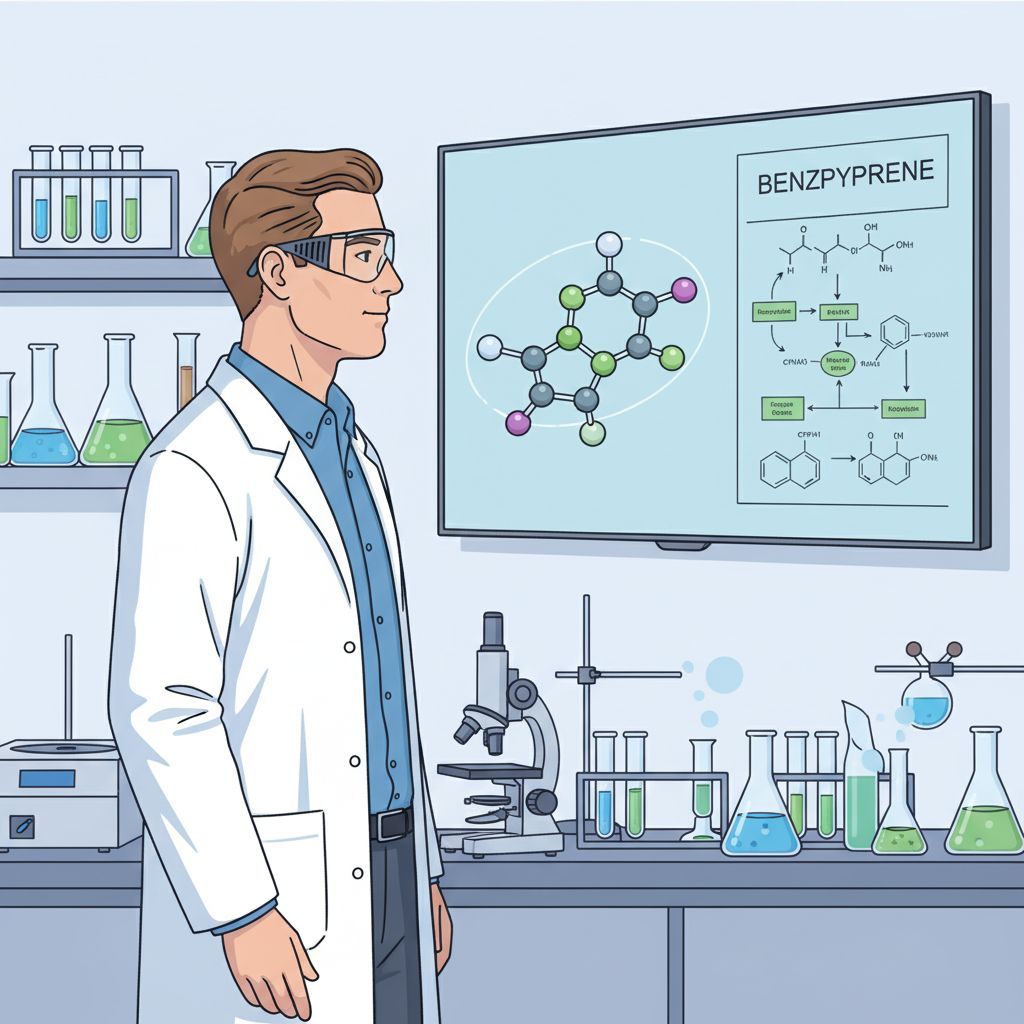 A benzpirén metabolizmusában három fázisú átalakulás zajlik.