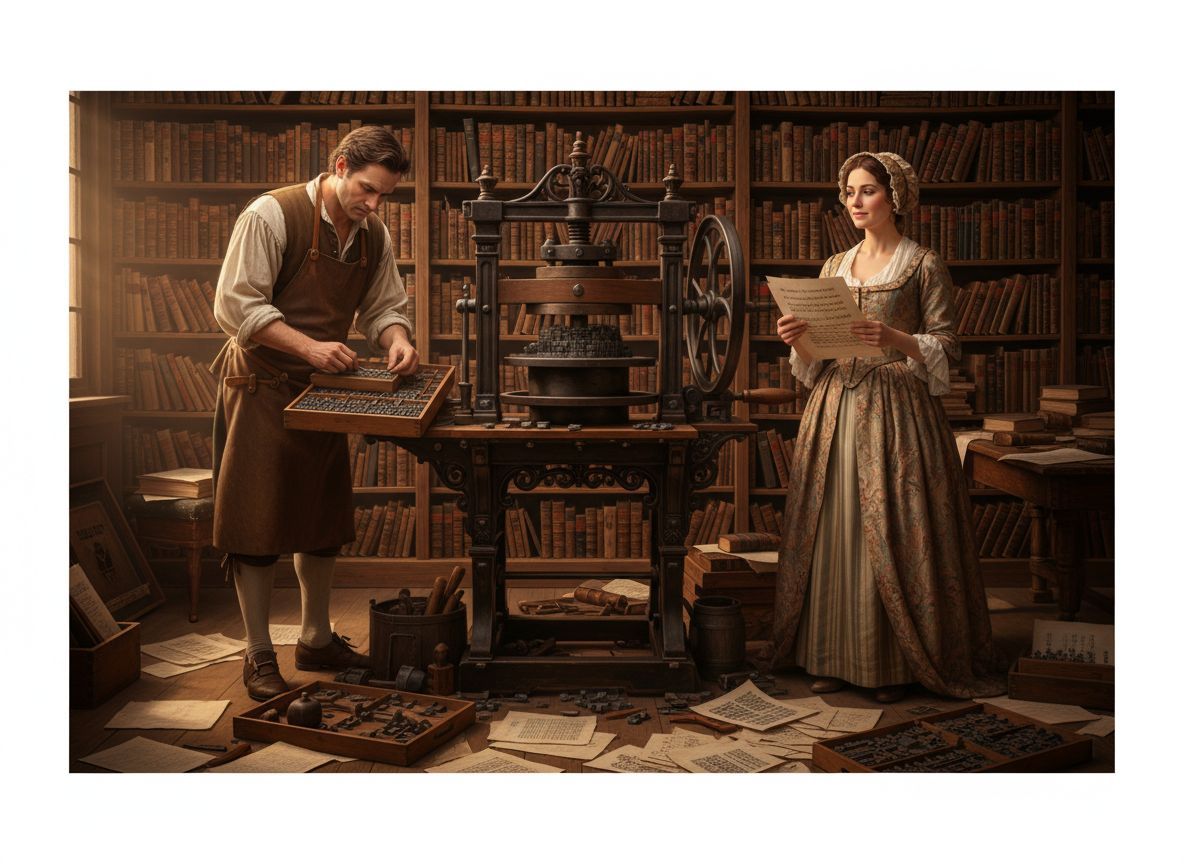 A betűnyomtatás virágkora a reneszánszhoz köthető.