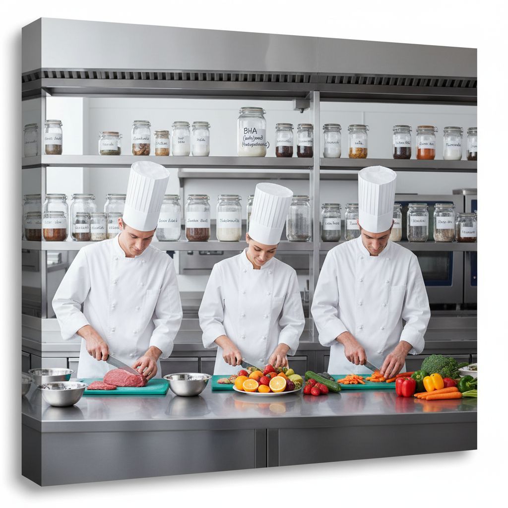 A BHA antioxidáns, amely védi az ételeket a romlástól.