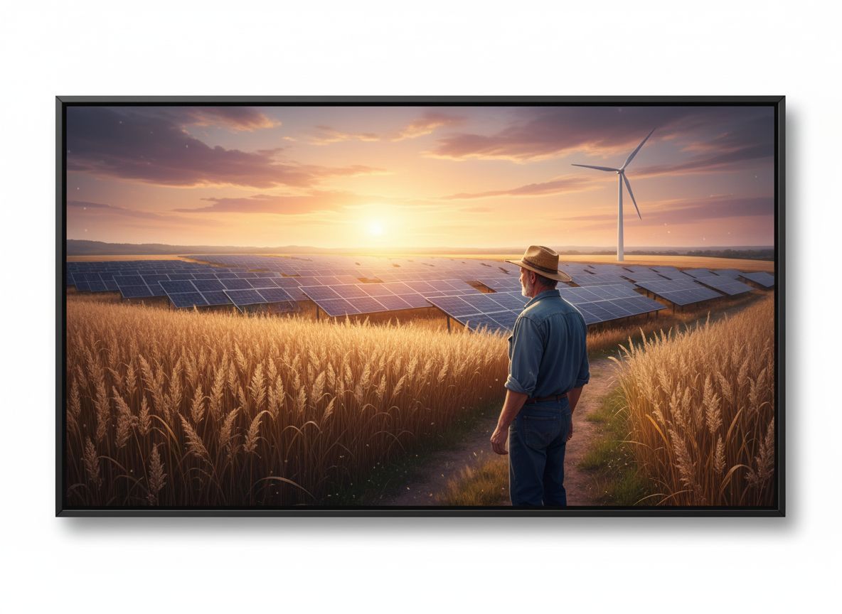 A bioenergia környezetbarát alternatíva fosszilis tüzelőanyagok helyett.