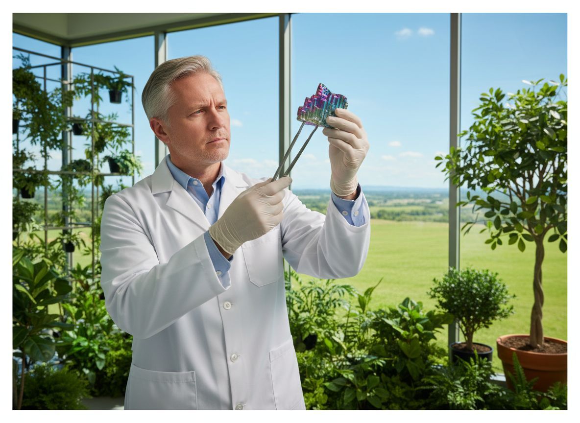 A bizmutpát környezetbarát tulajdonságai segítik a fenntarthatóságot.