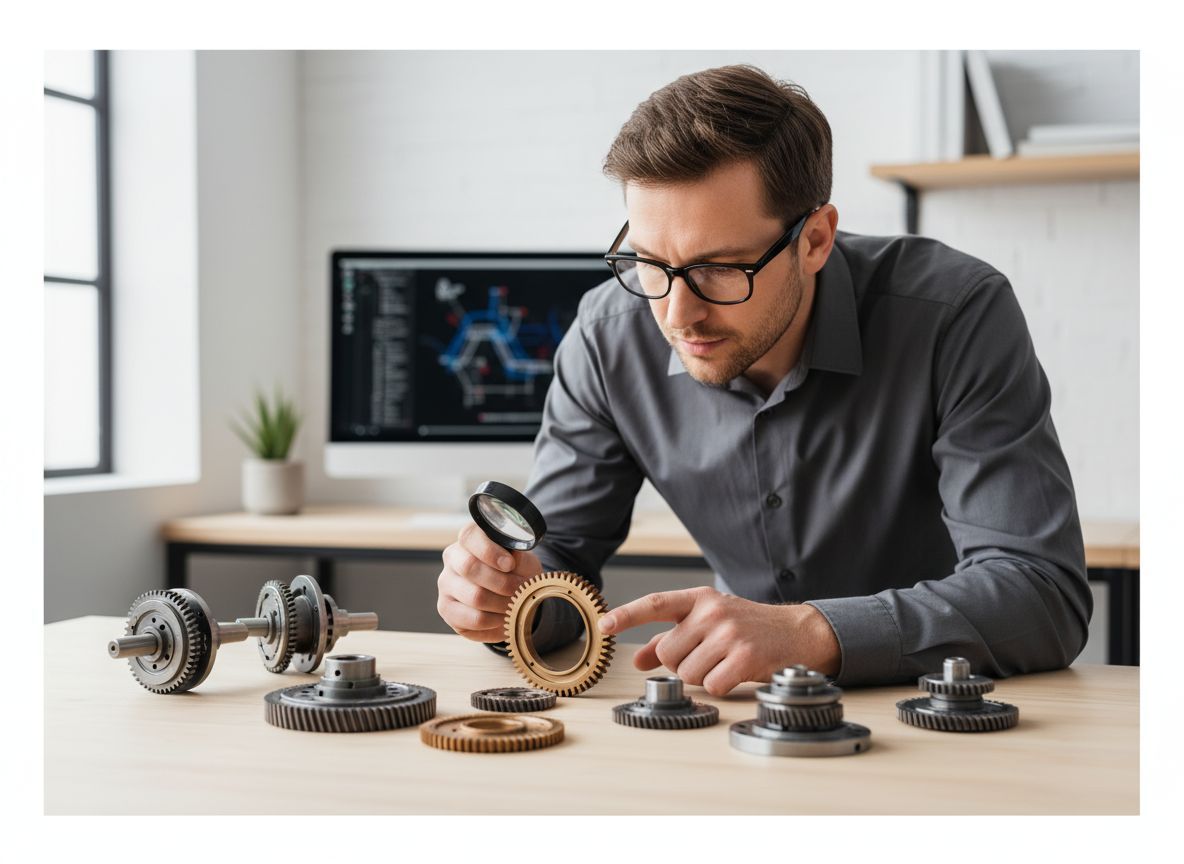 A bolygóművek különböző típusai fokozzák a hajtás hatékonyságát.