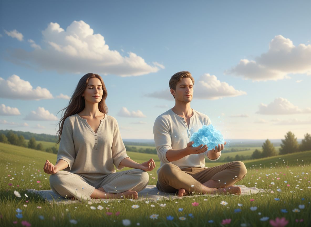 A celesztin segíti a lelki egyensúlyt és a meditációt.