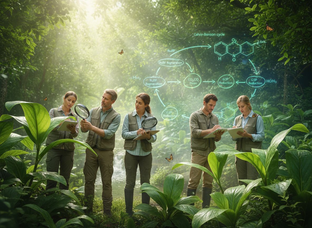 A Calvin-Benson ciklus a globális szénfogás alapja.