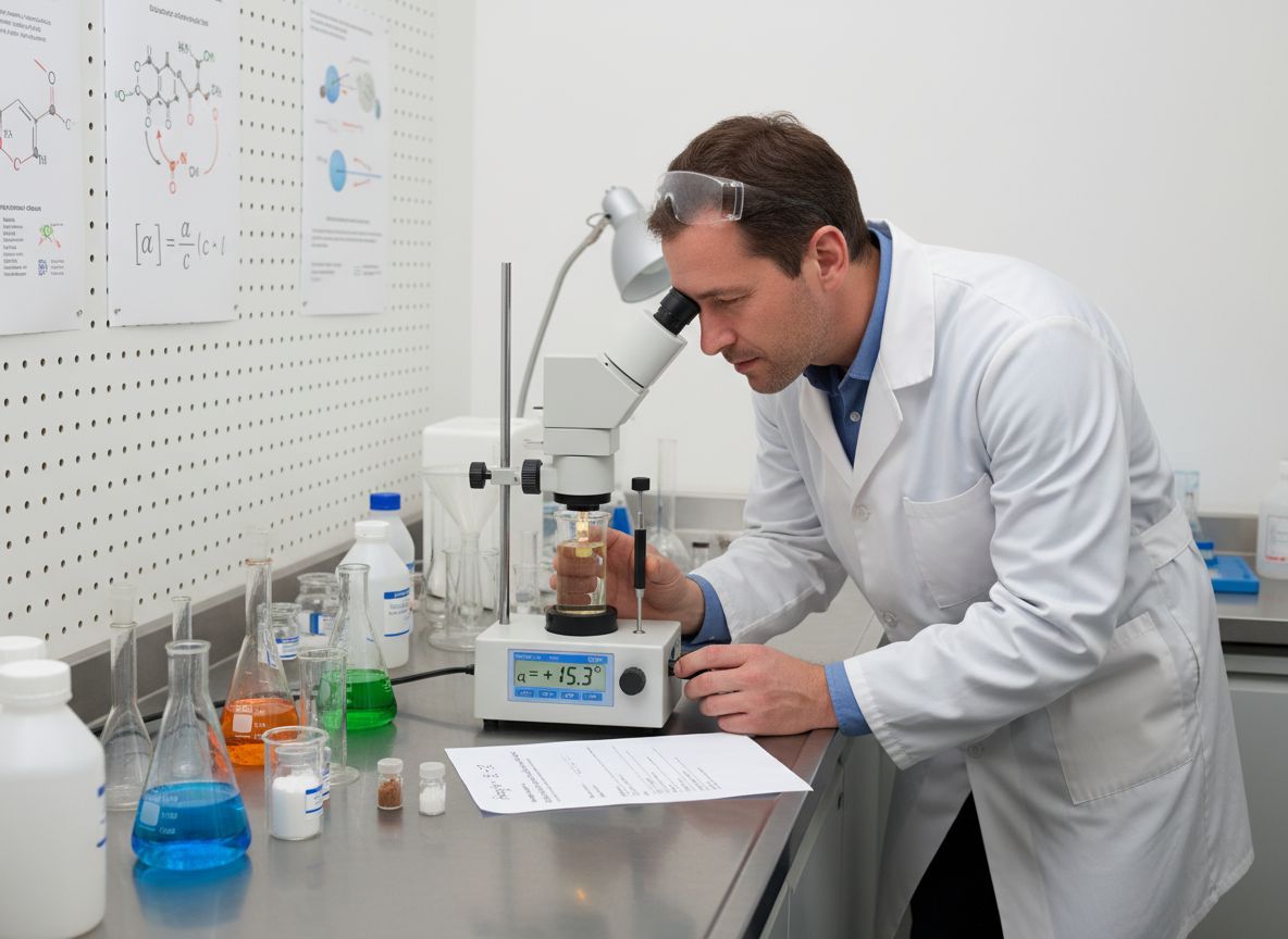 A fajlagos forgatóképesség az optikai aktivitás mértéke.