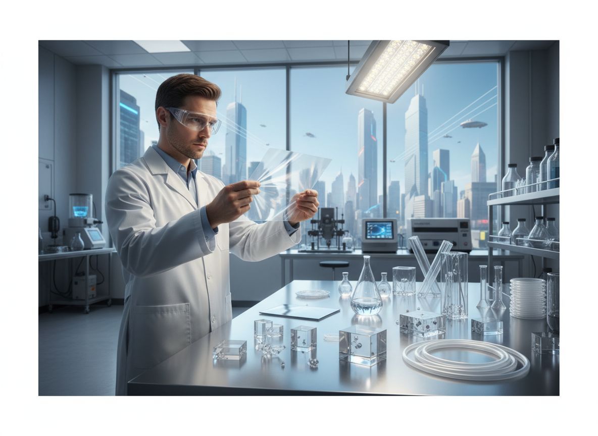 A jövő átlátszó anyagai fenntartható technológiákat alkalmaznak.