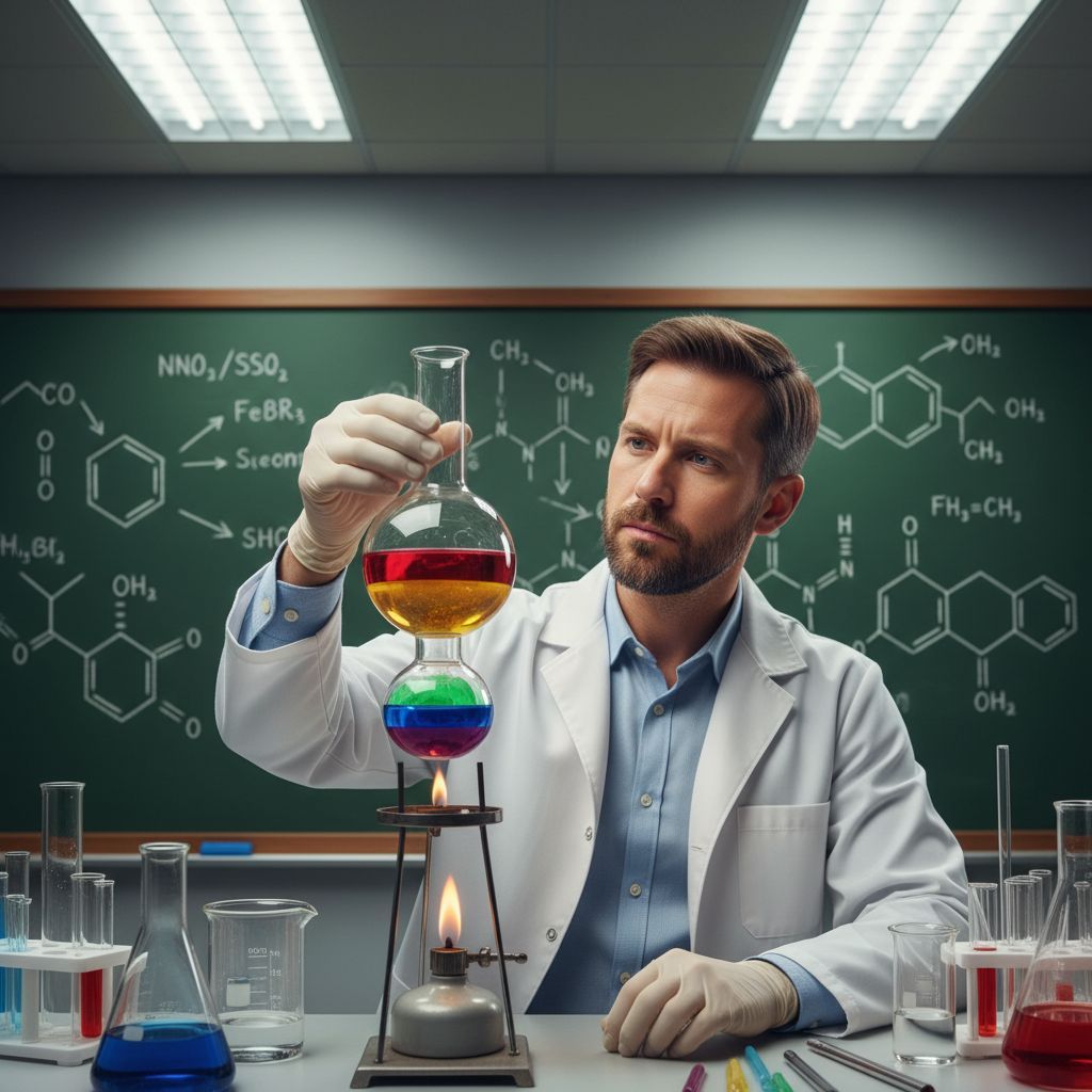 Az elektrofil aromás szubsztitúció alapvető a Borsche-Drechsel ciklizációban.