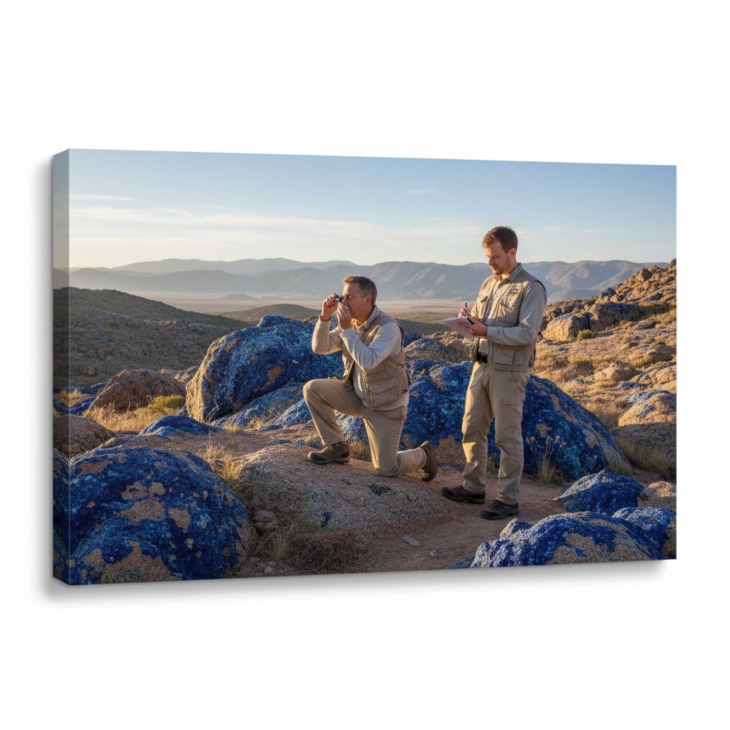 A legfontosabb azurit lelőhelyek: Zambiában és Marokkóban találhatók.