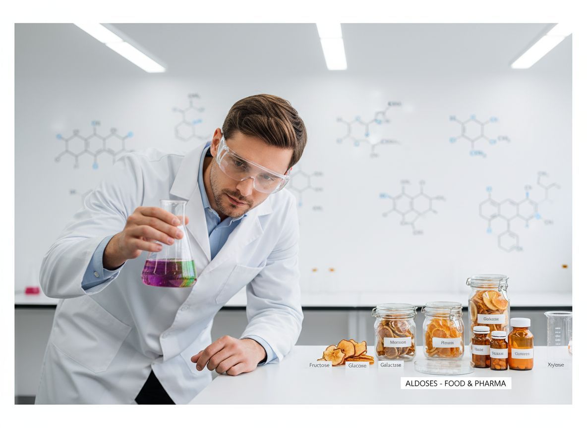 Az aldózok fontos szerepet játszanak a gyógyszerek előállításában.