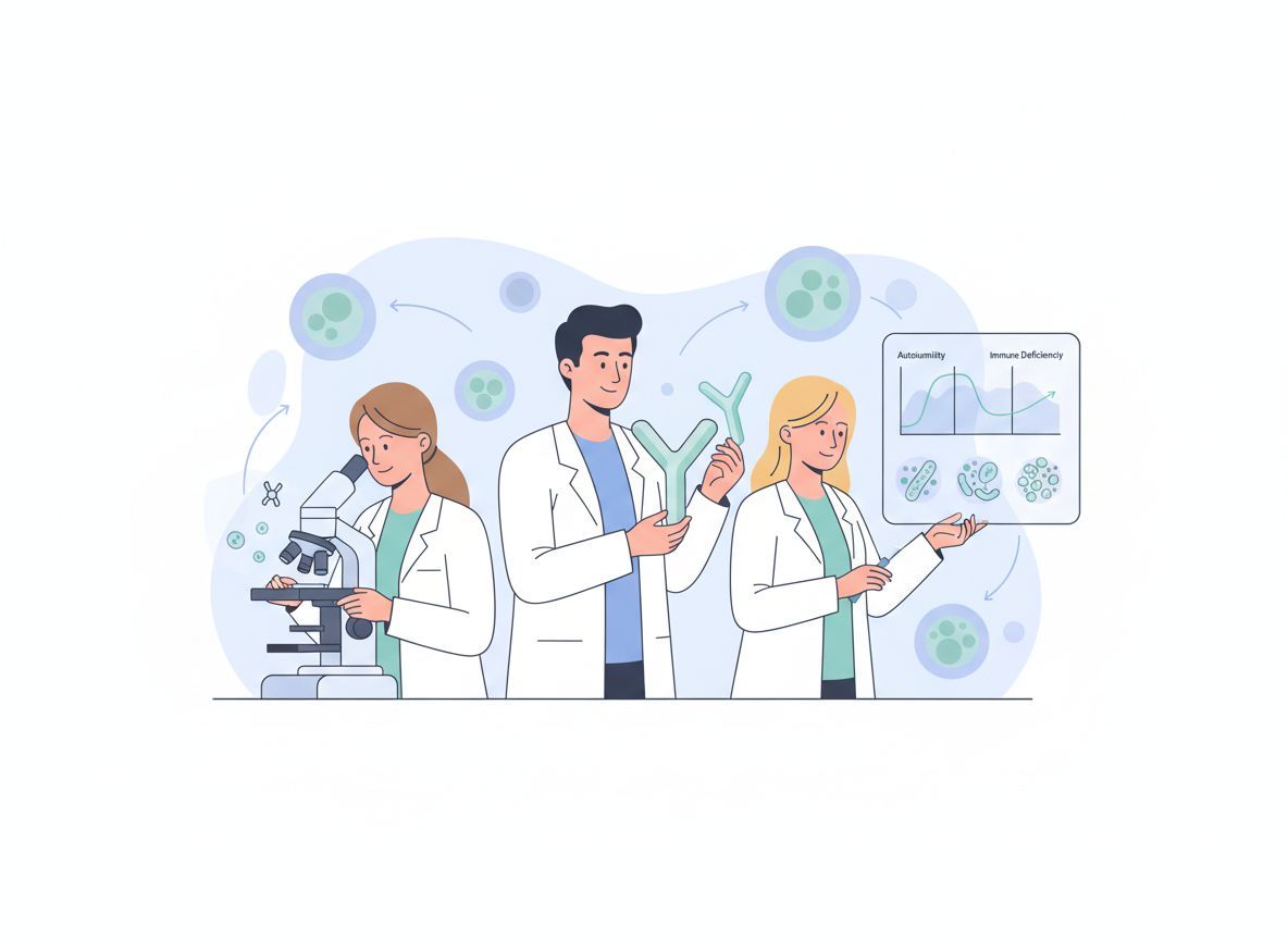 Az autoimmunitás során a test saját sejtjeit támadja meg.