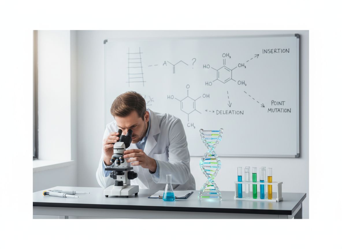 Az adenin mutációi befolyásolják a fehérjeszintézist.