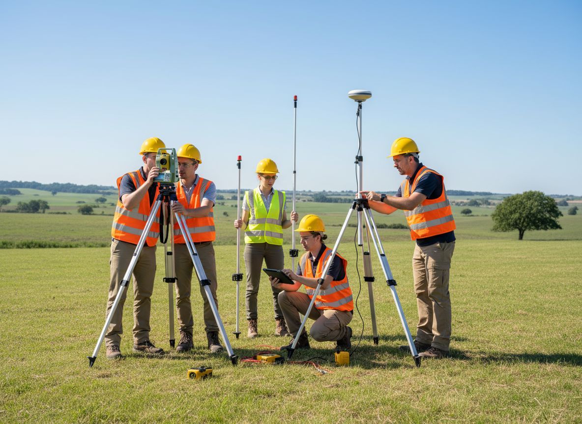 Az alappont-hálózatok precíz mérések alapját képezik.