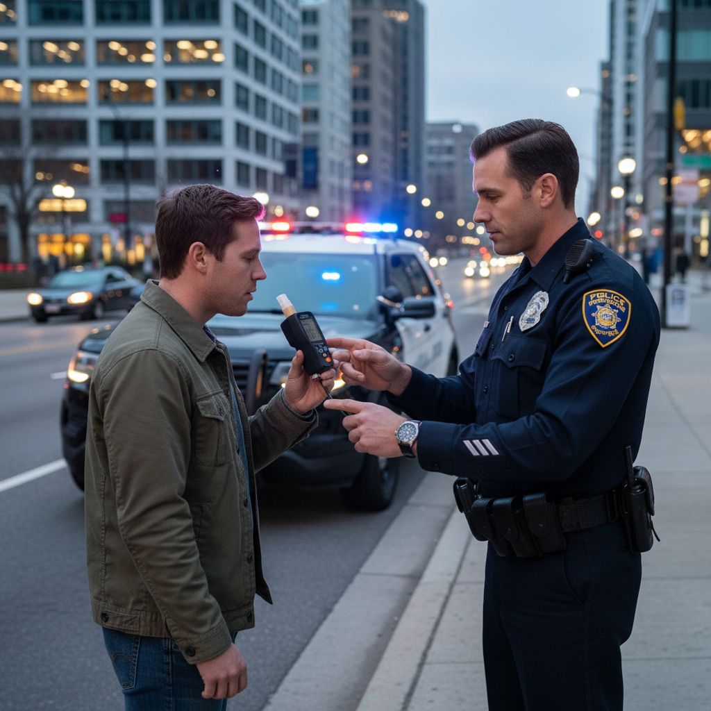 Rendőrségi ellenőrzéseken az alkoholszonda gyorsan és hatékonyan mér.