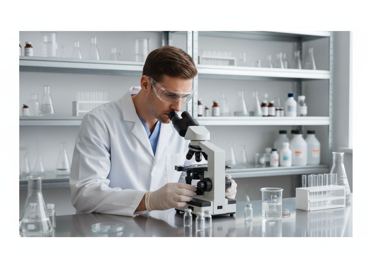 Az analitikai kémia precíziós mérési technikákat alkalmaz.