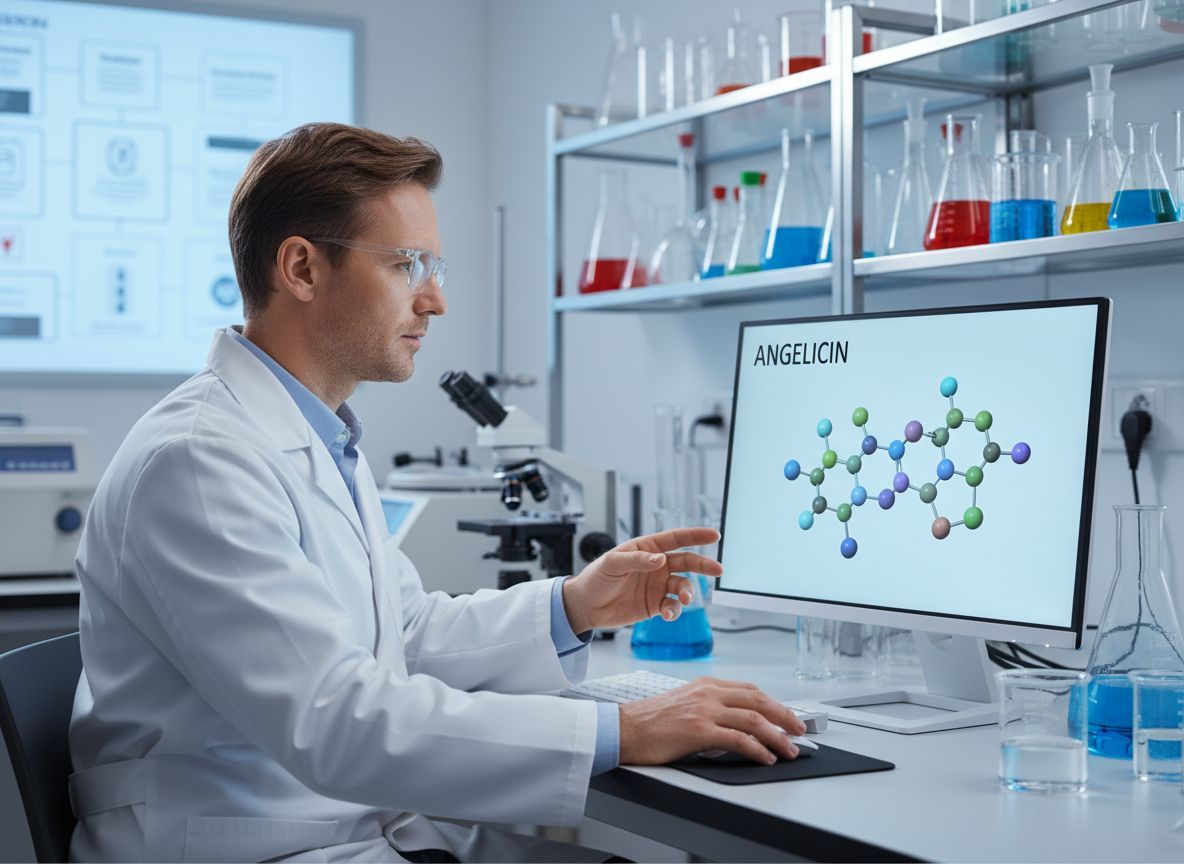 Az angelicin potenciálisan hepatotoxikus hatásokkal rendelkezik.