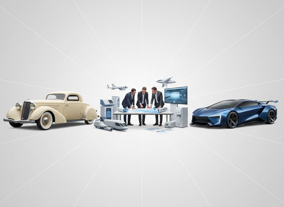 Az áramvonalas tervezés a 20. században alakult ki.