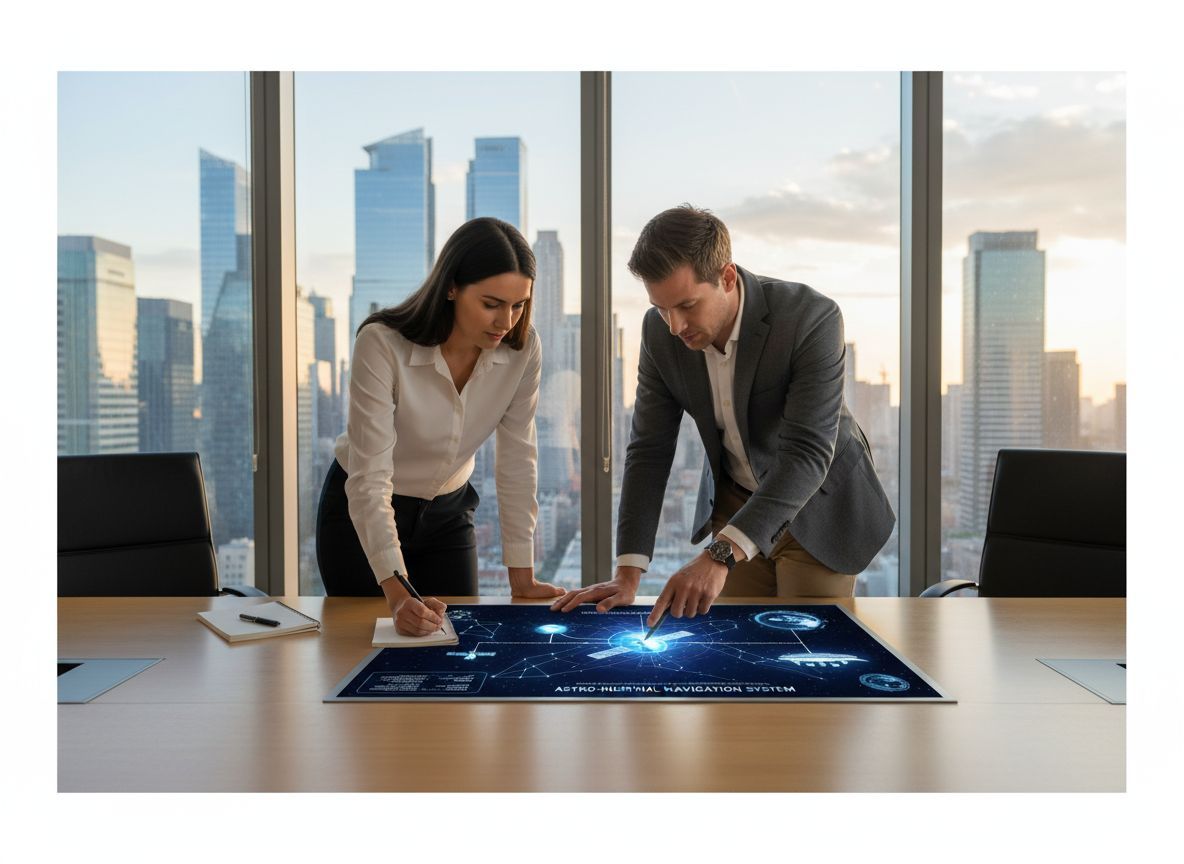 Az asztroinerciális navigáció precíziós helymeghatározást kínál.