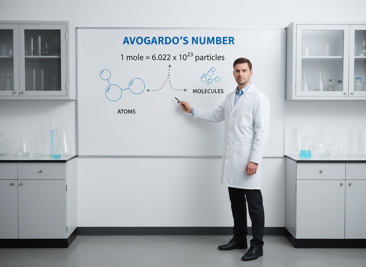 Az Avogadro-szám a molekuláris mérések alapköve.
