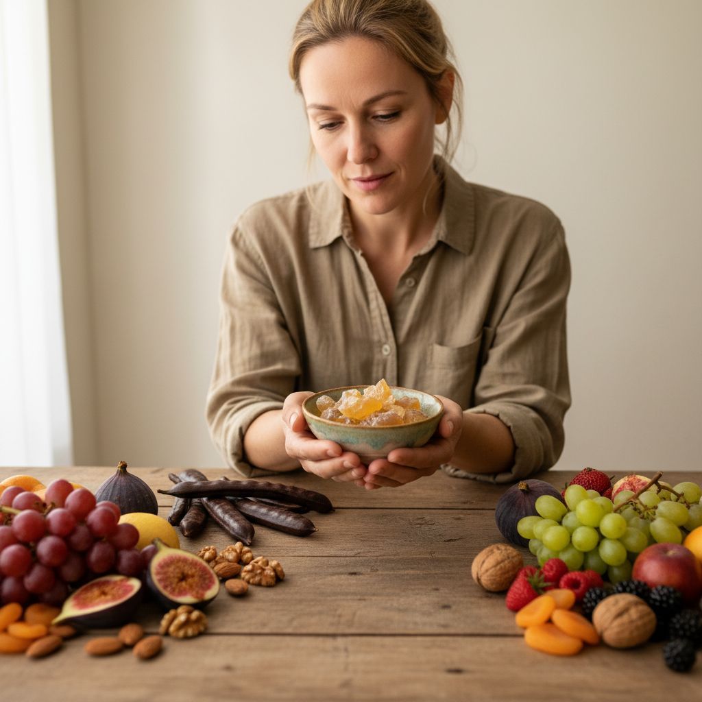 A karob gyanta tápanyagokban gazdag, antioxidáns hatású.