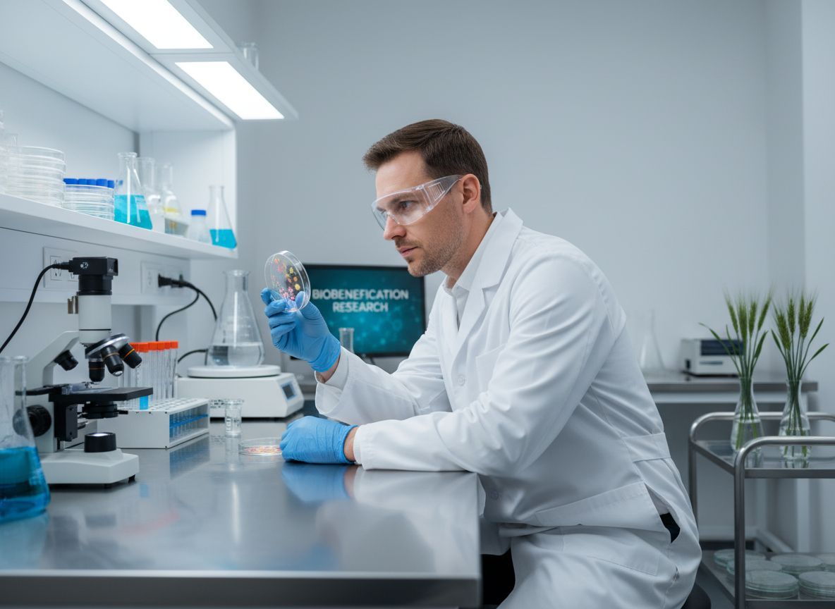 A biobenifikáció ipari alkalmazásai jelentősen javítják a fenntarthatóságot.