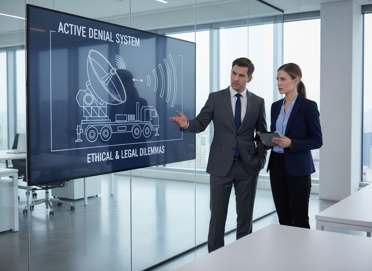 Az Active Denial System emberi jogi aggályokat vet fel.