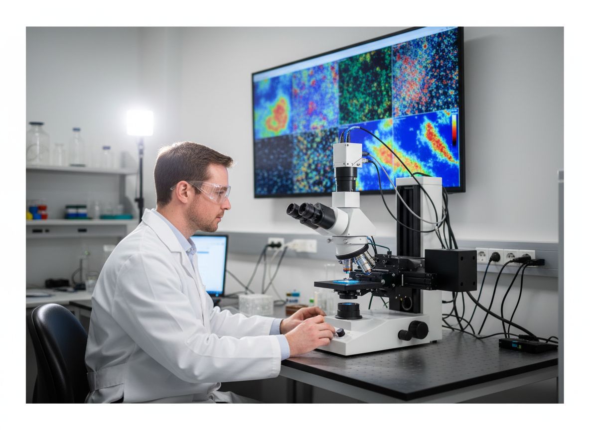 A fejlett AFM technikák nanométeres felbontást biztosítanak.