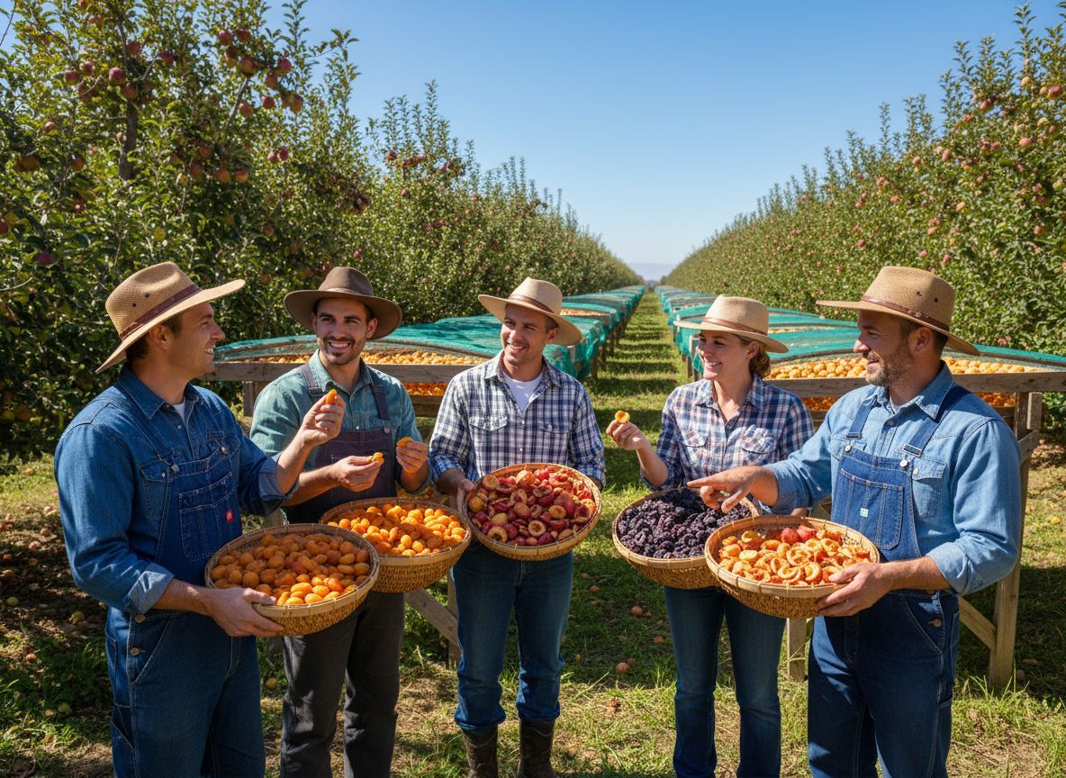 A kistermelők számára az aszalás jövedelmező piaci lehetőség.