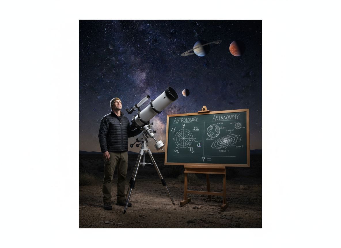 Az asztrológia nem tudomány, hanem hitrendszer és művészet.