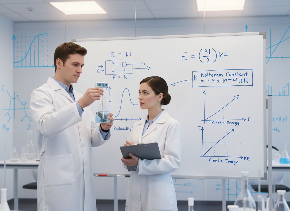 A Boltzmann-állandó a hőmérséklet és energia kapcsolója.