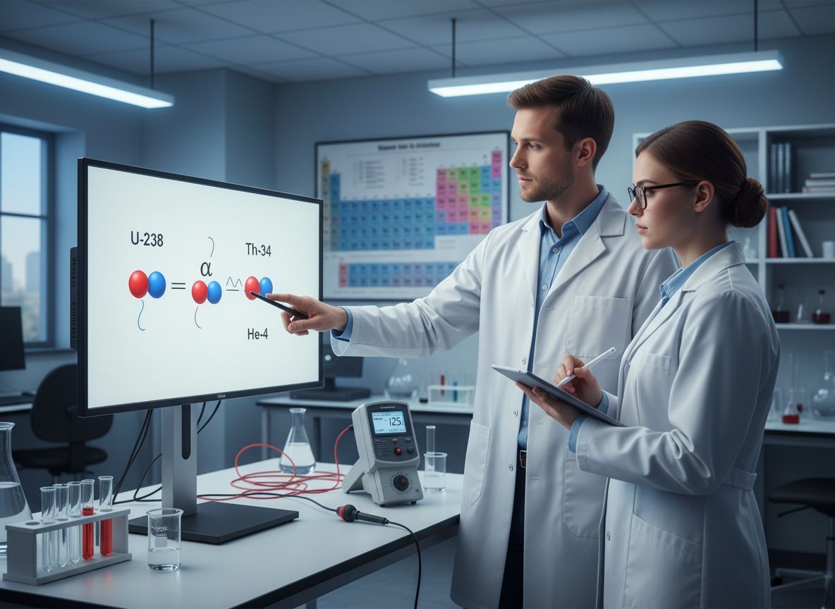 Az alfa-sugárzók gyakran nehézfémek és rádiumszármazékok.