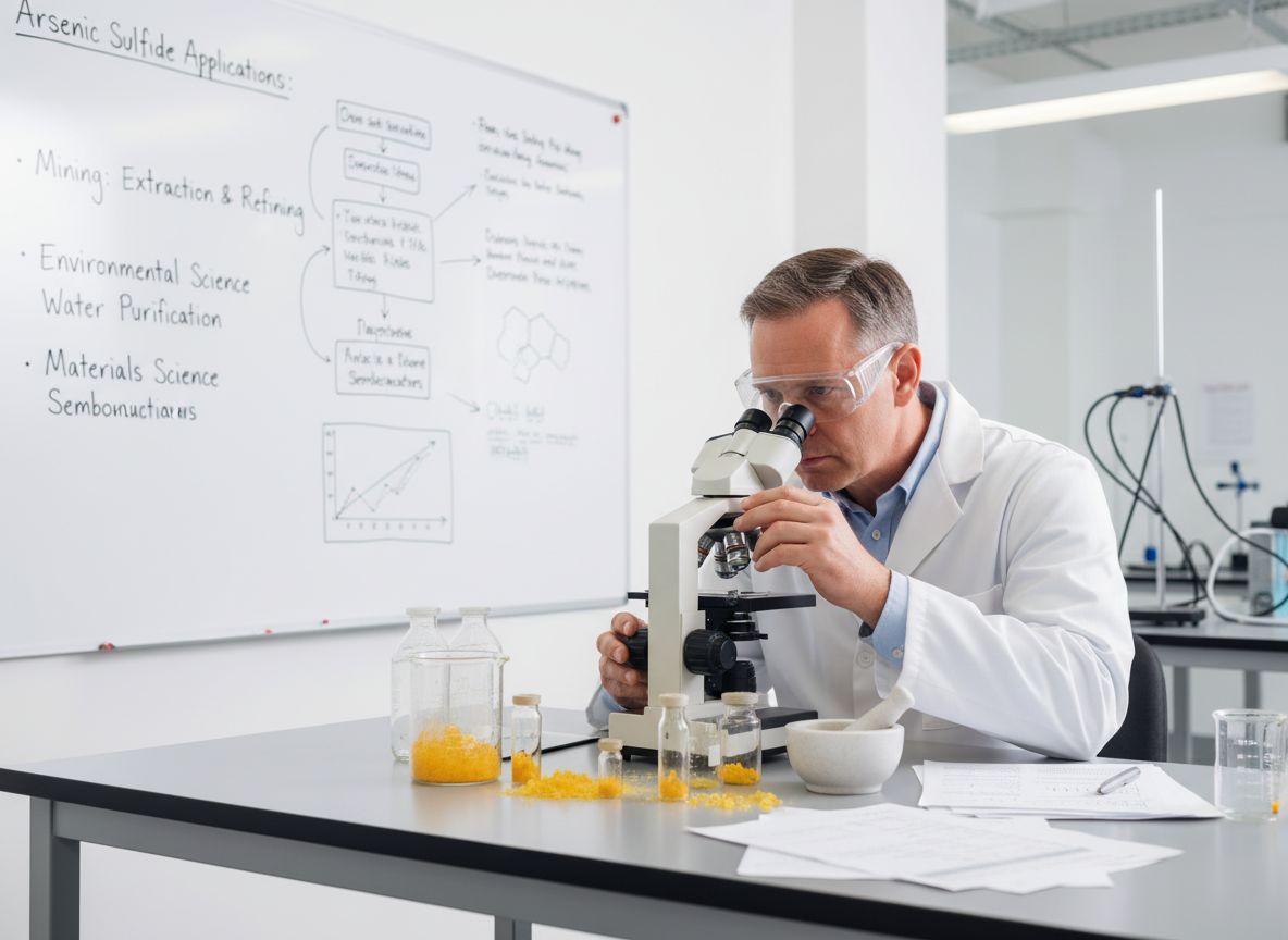 Az arzénszulfid nanotechnológiai alkalmazásai új lehetőségeket kínálnak.