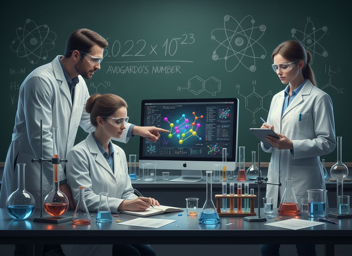 Az Avogadro-szám kulcsszerepet játszik a nanotechnológiai kutatásokban.