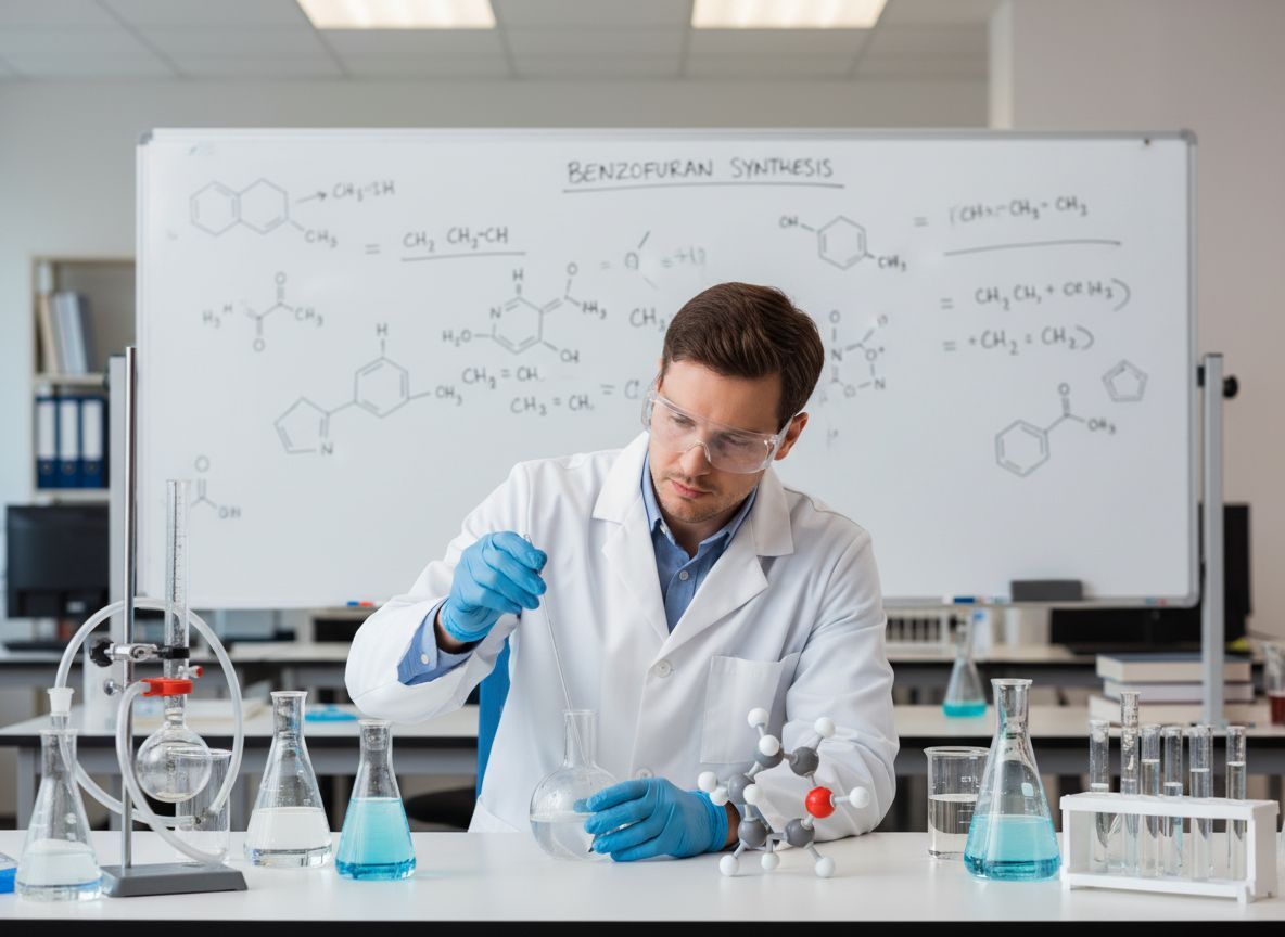 A benzofurán reaktivitása különösen fontos a gyógyszerfejlesztésben.