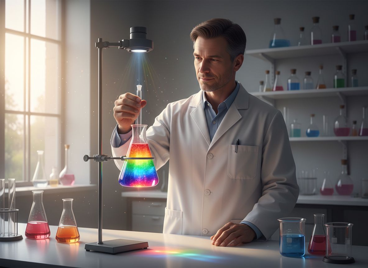 A különleges abszorpciós jelenségek színelméletet is magukba foglalnak.