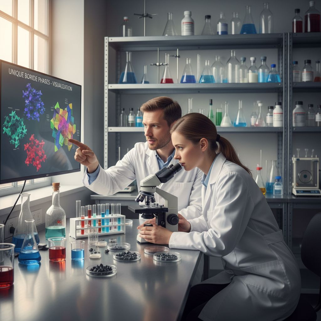 A különleges boridok új ipari lehetőségeket nyújtanak.