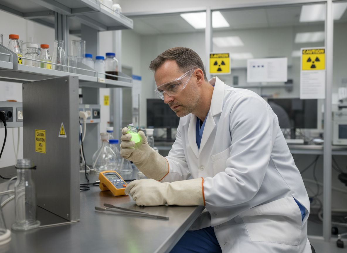 Az anyanuklidok sugárzása hosszú távú egészségügyi kockázatot jelent.