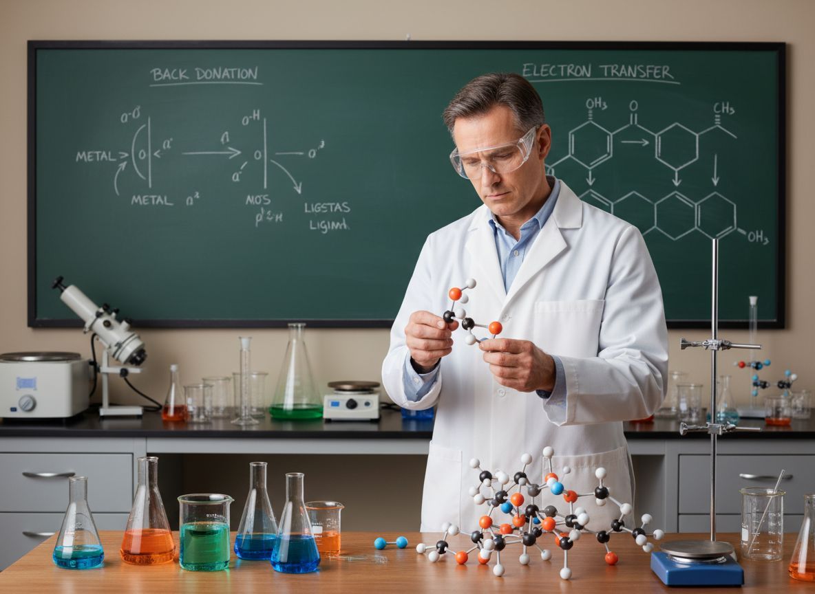 A visszadomány kulcsszerepet játszik a kémiai kötésekben.