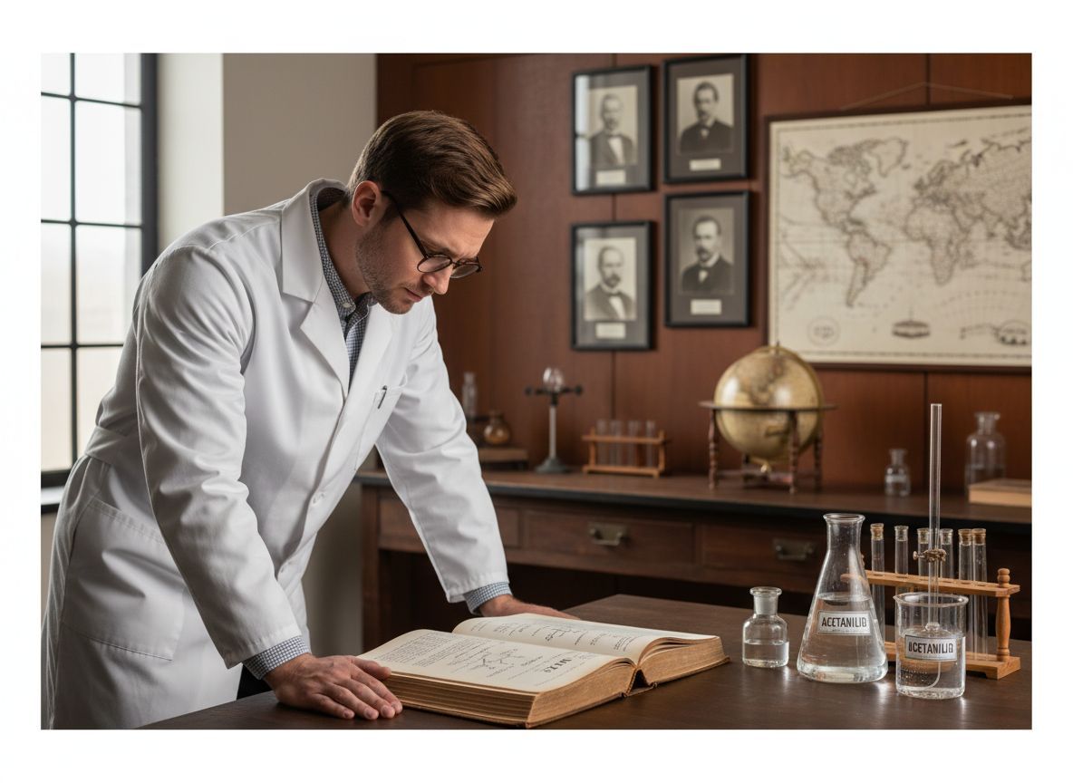 Az acetanilid felfedezése forradalmasította a fájdalomcsillapítást.