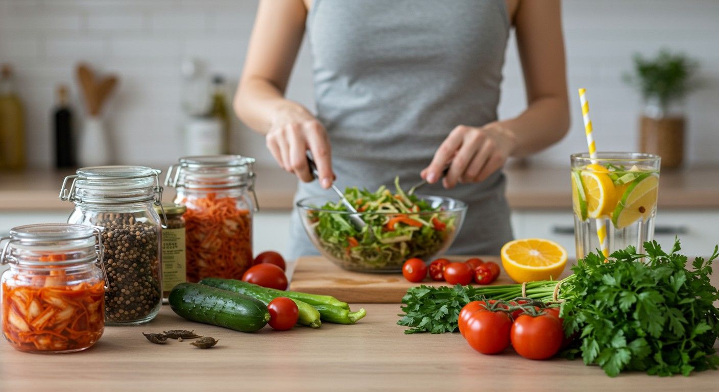 A bélflóra egyensúlya kulcsfontosságú a hatékony detoxikációhoz.