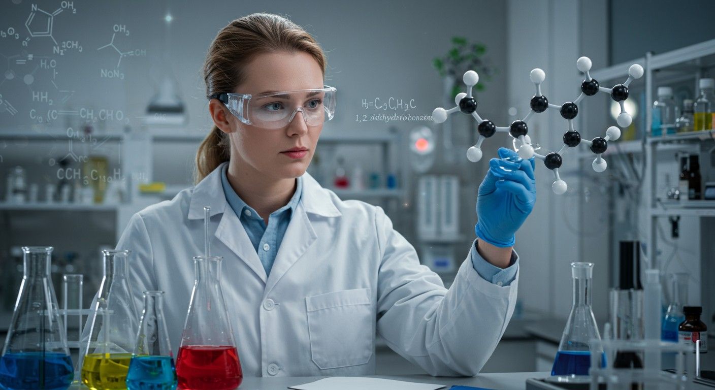 A gyűrűfeszültség csökkentése növeli a benzyn stabilitását.