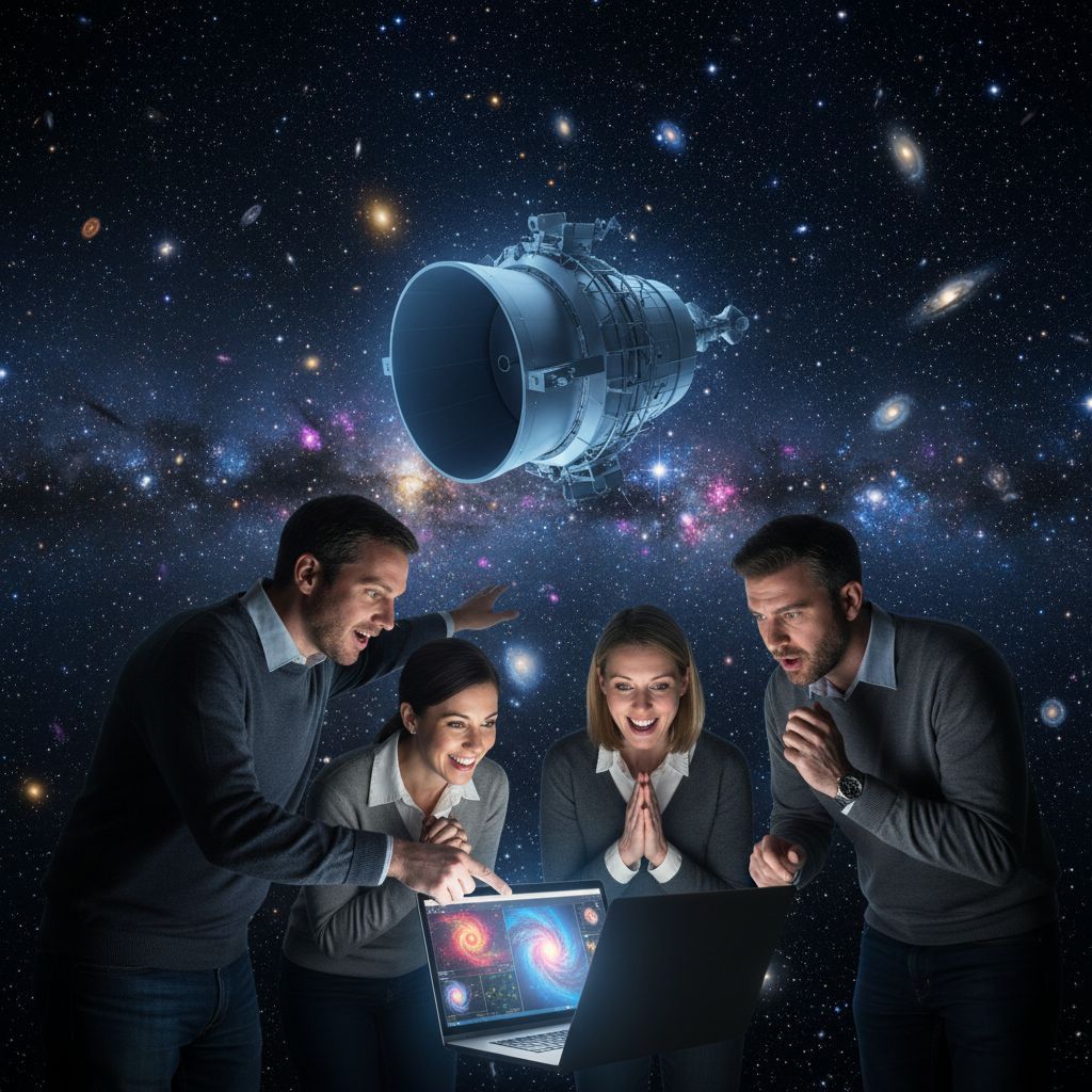 A Chandra felfedezte a legmesszebb lévő galaxisokat és fekete lyukakat.