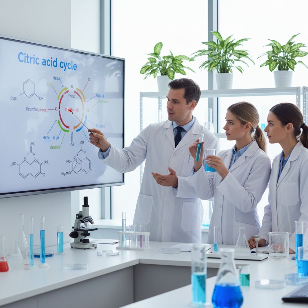 A citrátkör energiát termel a sejtek számára.