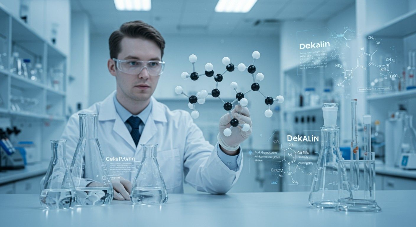 A dekalin új alkalmazásai ígéretesek a gyógyszeriparban.