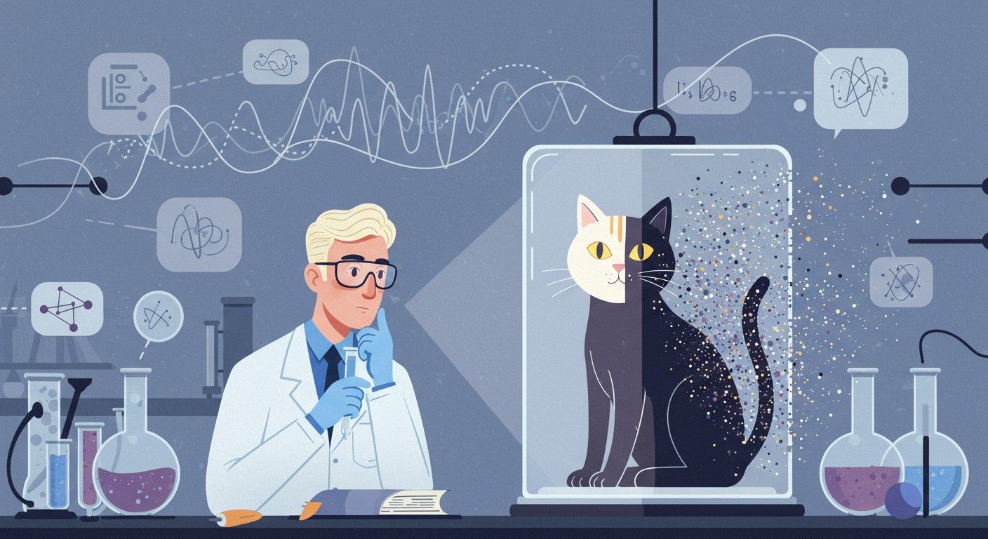 A dekoherencia megmagyarázza a kvantumparadoxonok viselkedését.