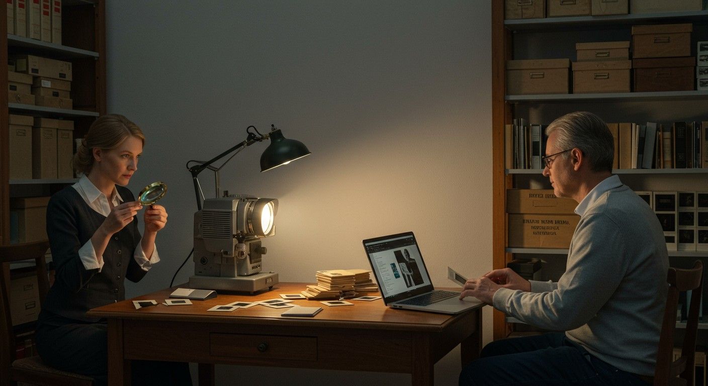 A diavetítők digitális korszakában újraéledhetnek a régi emlékek.
